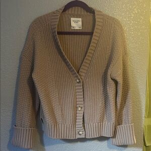 Abercrombie & Fitch Cameron Seed Stitch Cardigan